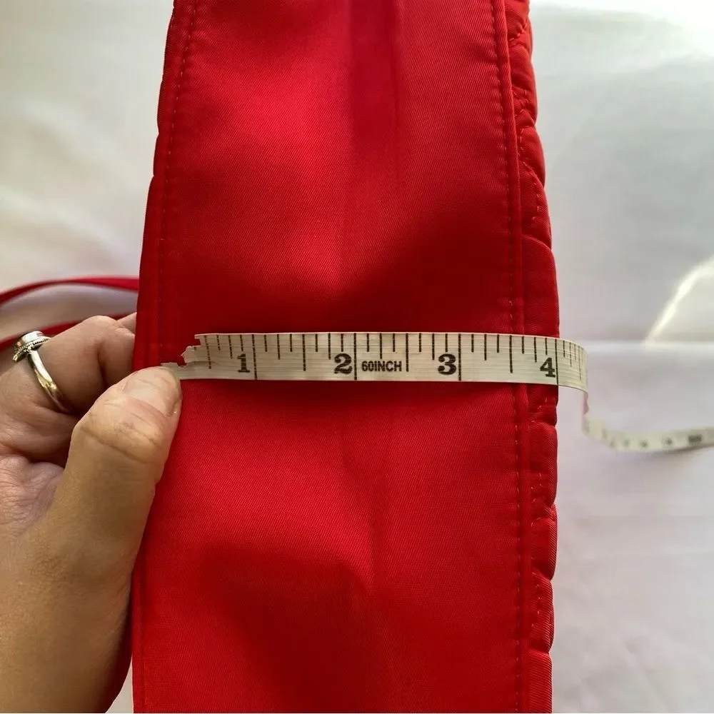 Kate Spade Fragrances Red Hearts Quilted Tote Bag